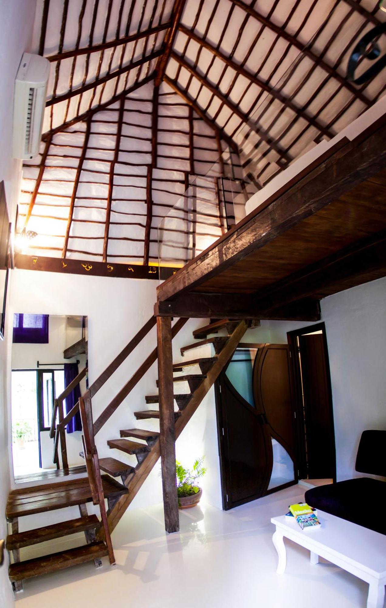 Loft con cama extragrande y sofá cama