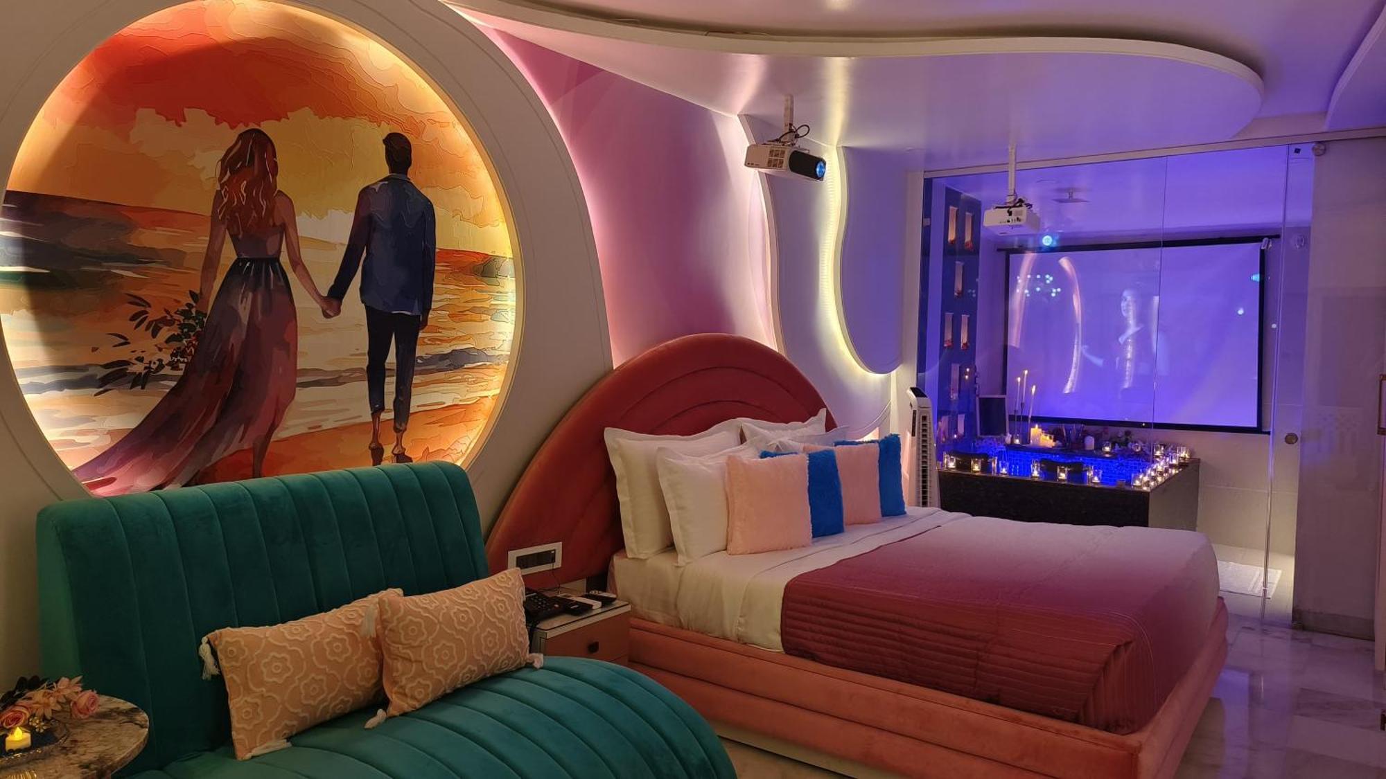 Plunge Pool Suite with Movie Screening: Enjoy 10% off on - F&B, Spa, car Hire, Complimentary Welcome Drink & Hi-Tea,( Candlelight Dinner & Room Decoration available with extra charge)