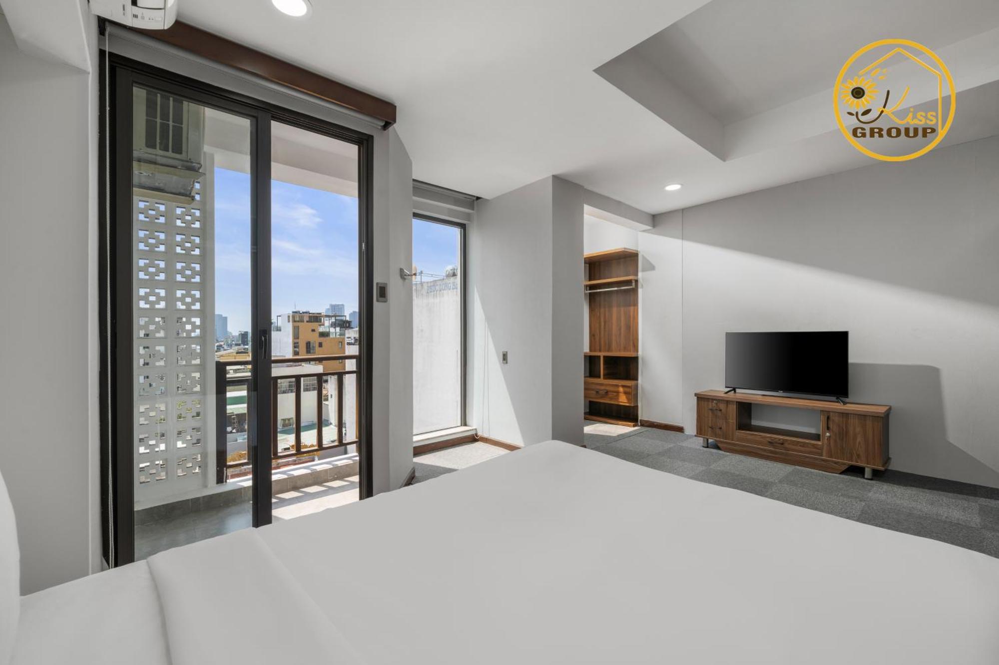 Two-Bedroom Apartment with Balcony