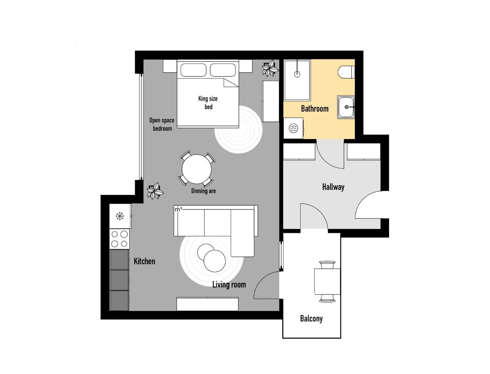 Junior Suite with Balcony