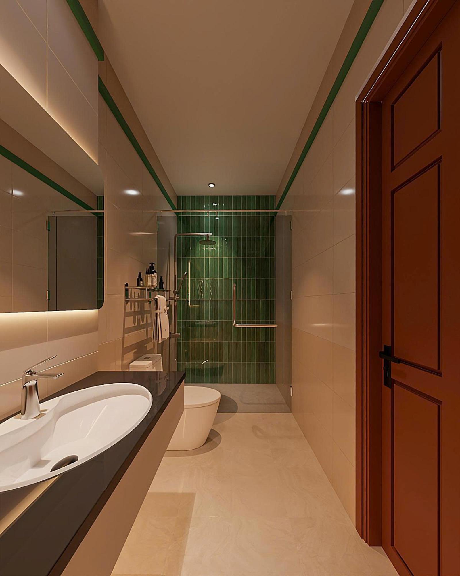 Phòng Deluxe Giường Đôi Nhìn Ra Thành Phố