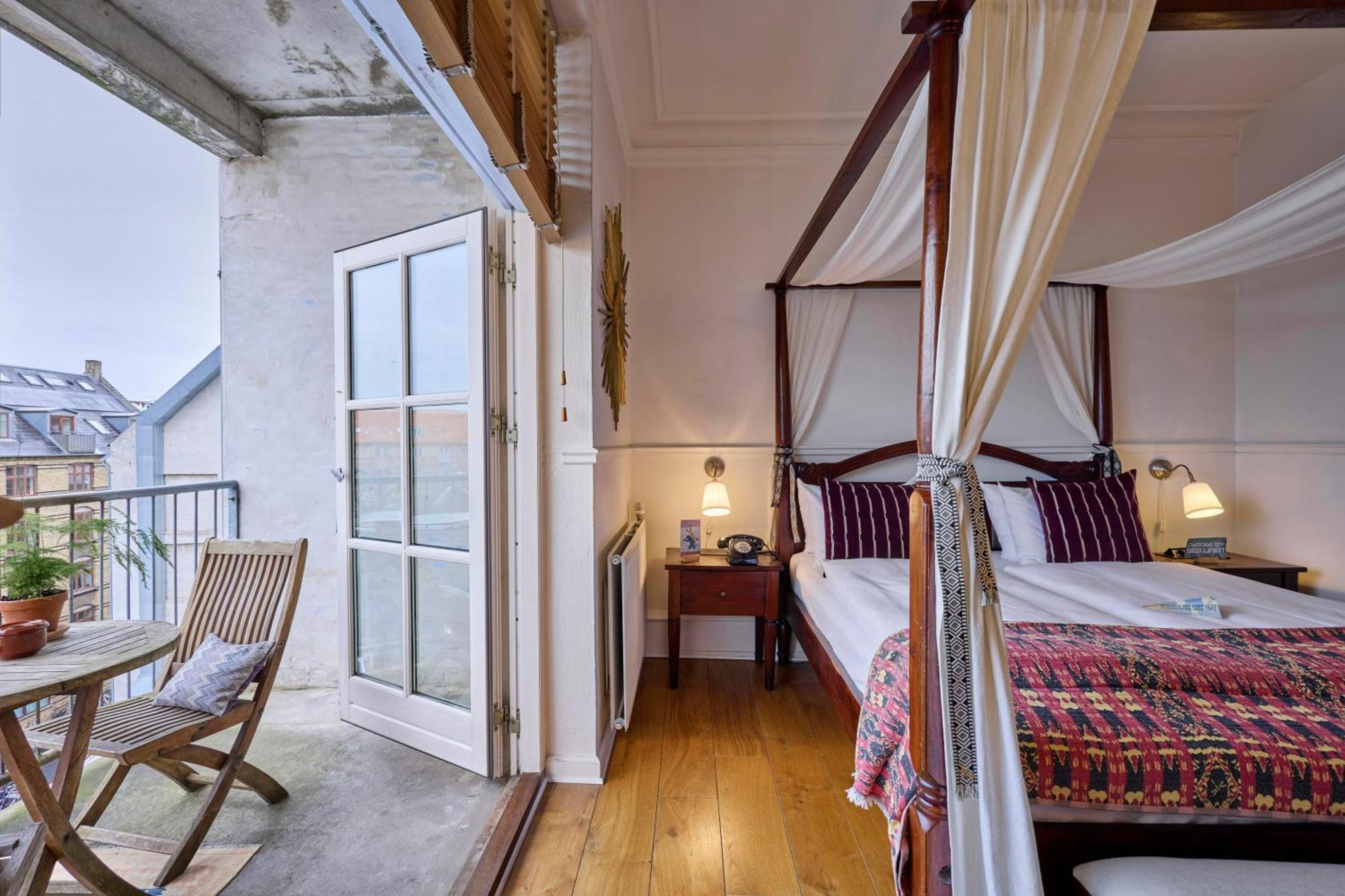Deluxe-dobbeltværelse med balkon.