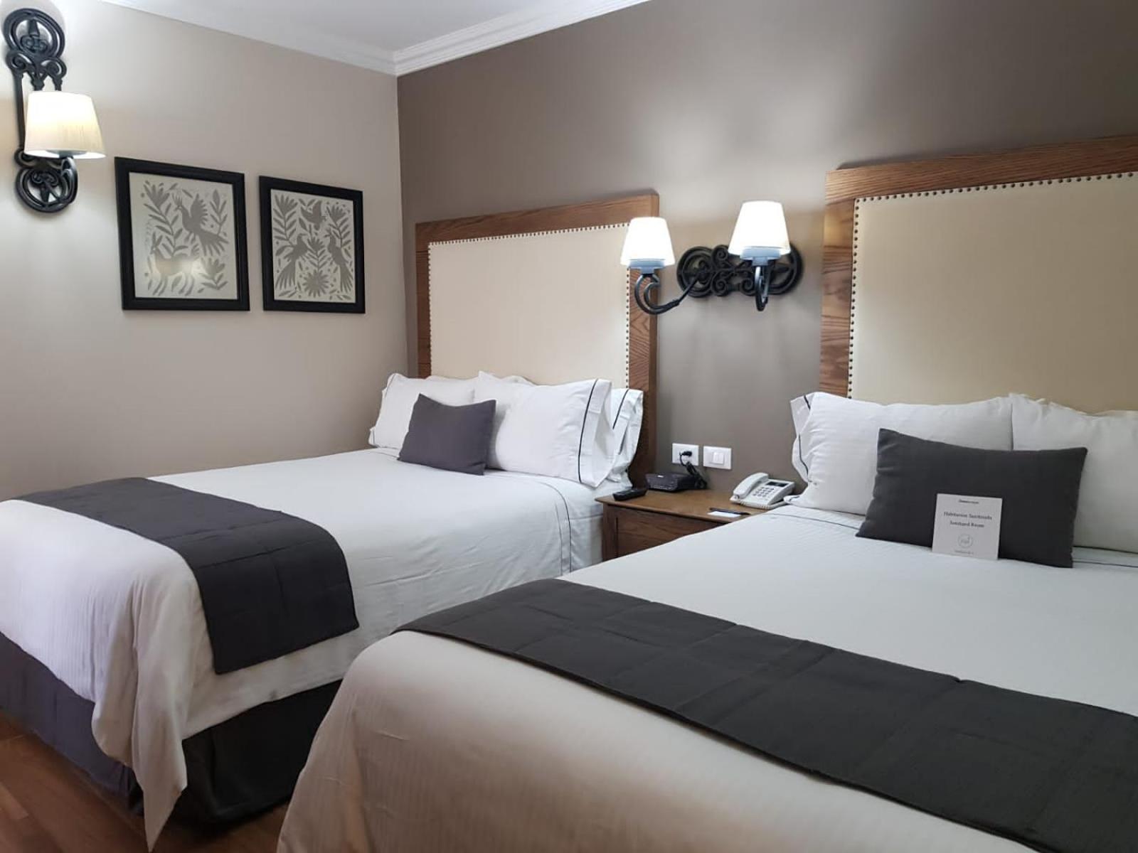 Standard Double Room with Two Double Beds