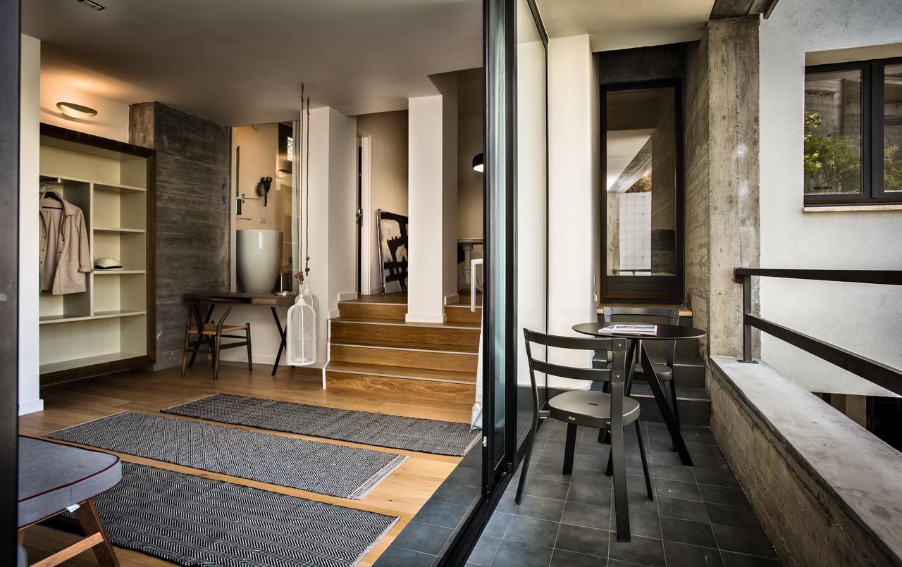 Suite mit Balkon und Gartenblick