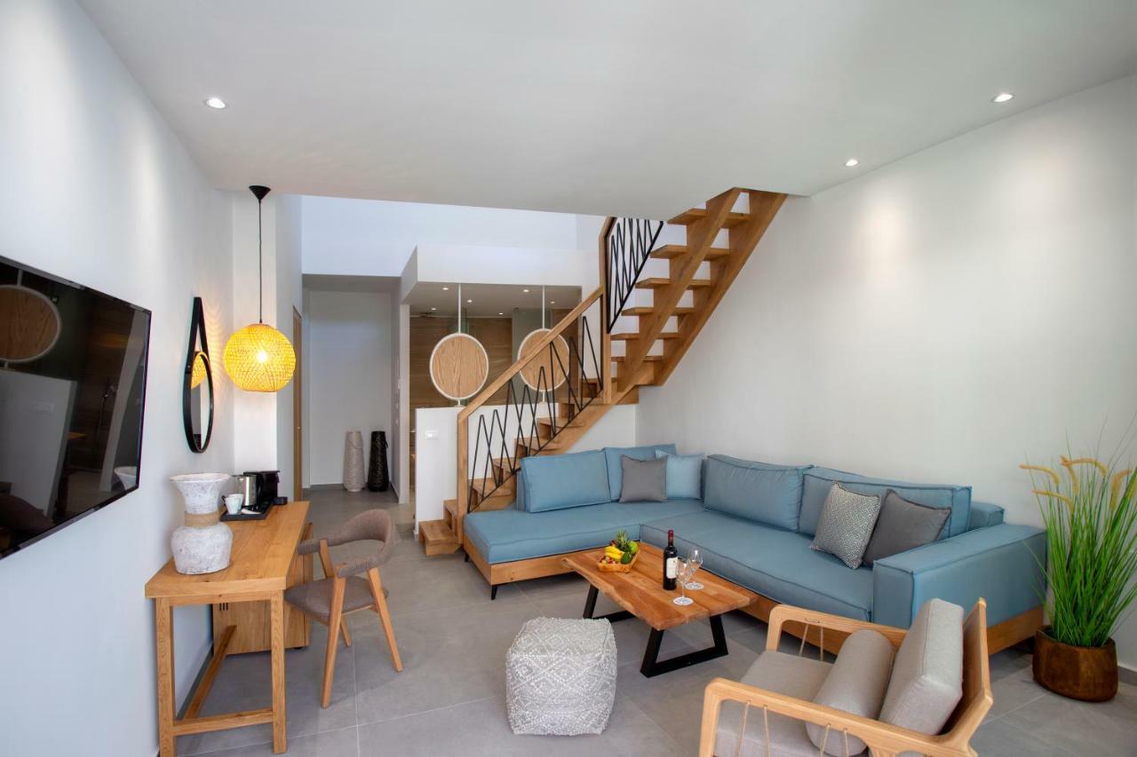 Deluxe-suite i forskudt plan