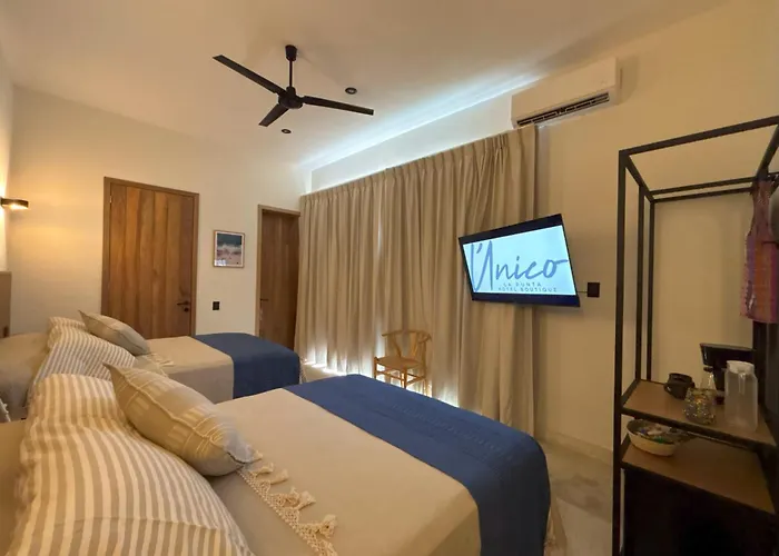 ÚNICO LA PUNTA HOTEL BOUTIQUE Beach club Brisas de Zicatela